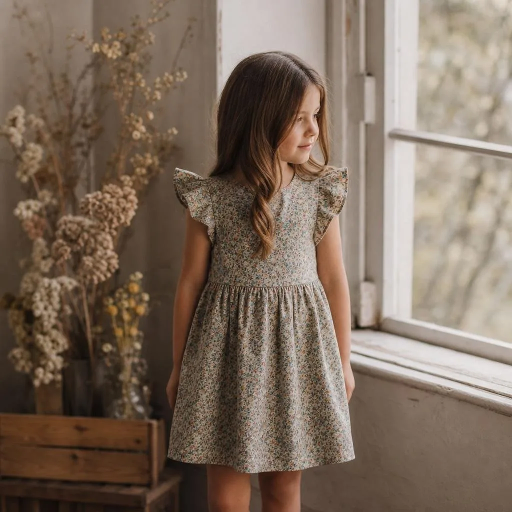 Corduroy Pinafore Dress